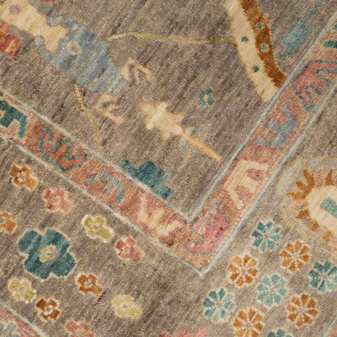 שטיח אושק 00 אפור פסטל 243*176 | Oushak