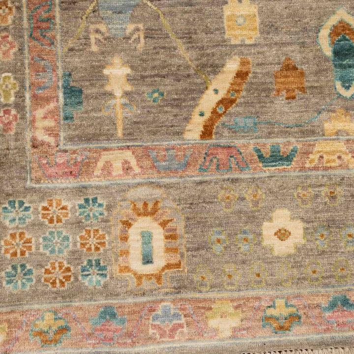 שטיח אושק 00 אפור פסטל 243*176 | Oushak