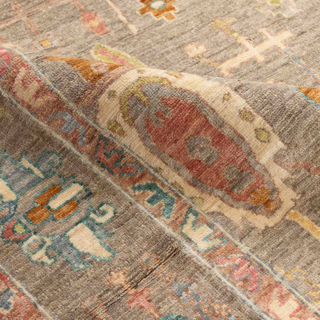 שטיח אושק 00 אפור פסטל 243*176 | Oushak