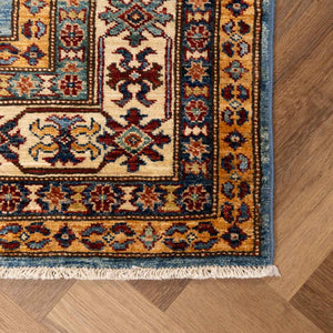 שטיח סופר קזאק 00 כחול 211*156 | Super Kazak