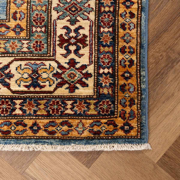 שטיח סופר קזאק 00 כחול 211*156 | Super Kazak