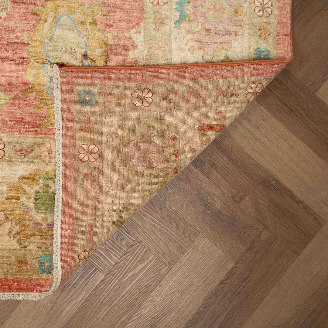 שטיח אושק 00 בז'\אדום  295*208 | Oushak