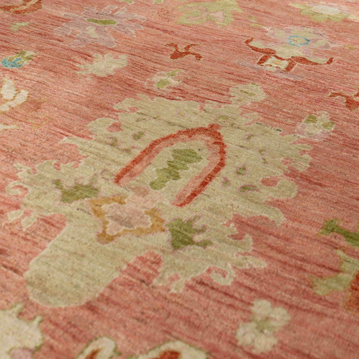 שטיח אושק 00 בז'\אדום  295*208 | Oushak