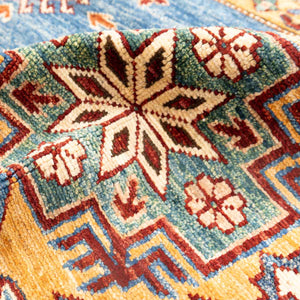 שטיח סופר קזאק 00 כחול 211*156 | Super Kazak