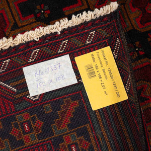 שטיח בלוץ' פרסי אדום 192*108 | Baluch