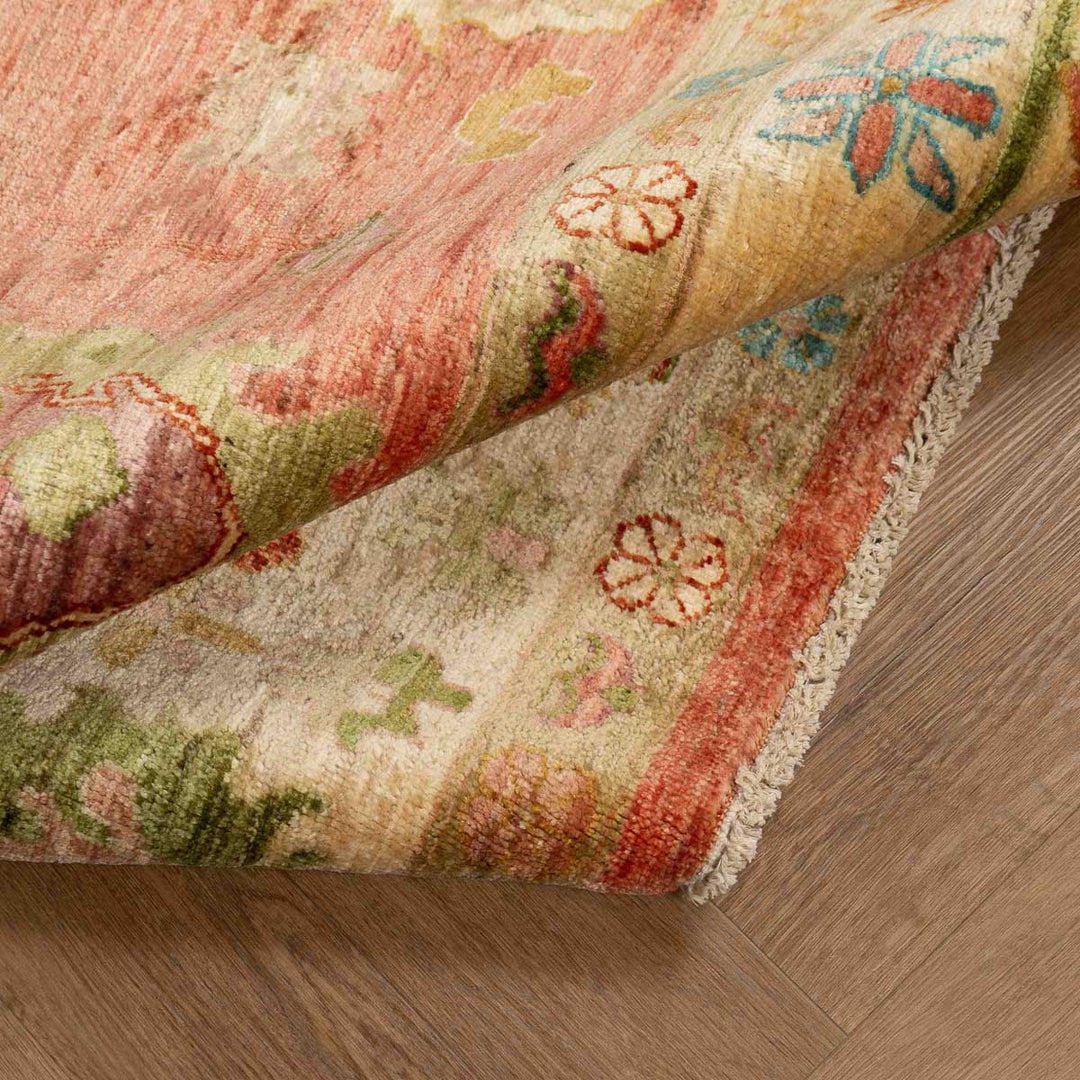 שטיח אושק 00 בז'\אדום  295*208 | Oushak