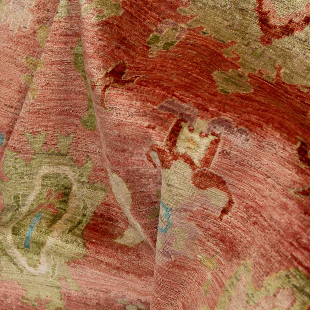 שטיח אושק 00 בז'\אדום  295*208 | Oushak