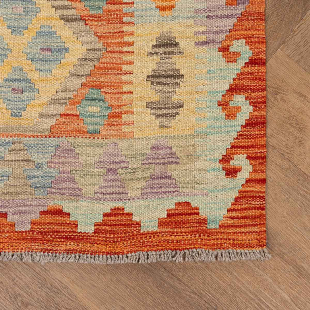 שטיח קילים אפגני 00 צבעוני 295*80