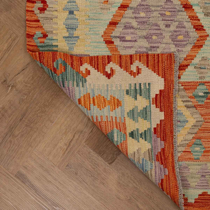 שטיח קילים אפגני 00 צבעוני 295*80