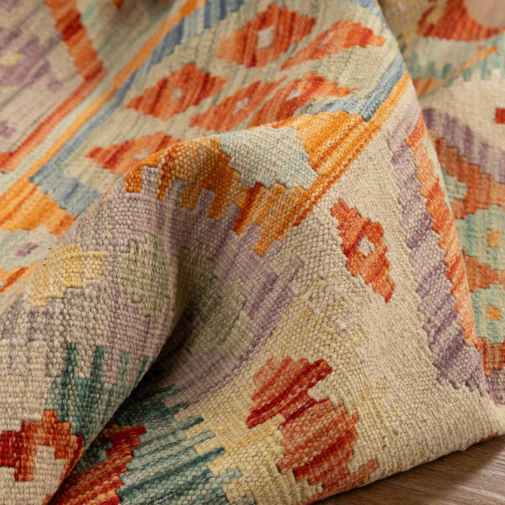 שטיח קילים אפגני 00 צבעוני 295*80