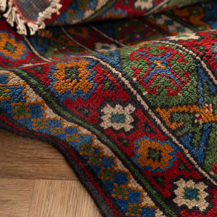 שטיח אפגני בוכרה 00 כחול 242*172 | Bokhara Rug