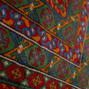 שטיח אפגני בוכרה 00 כחול 241*168 | Bokhara Rug