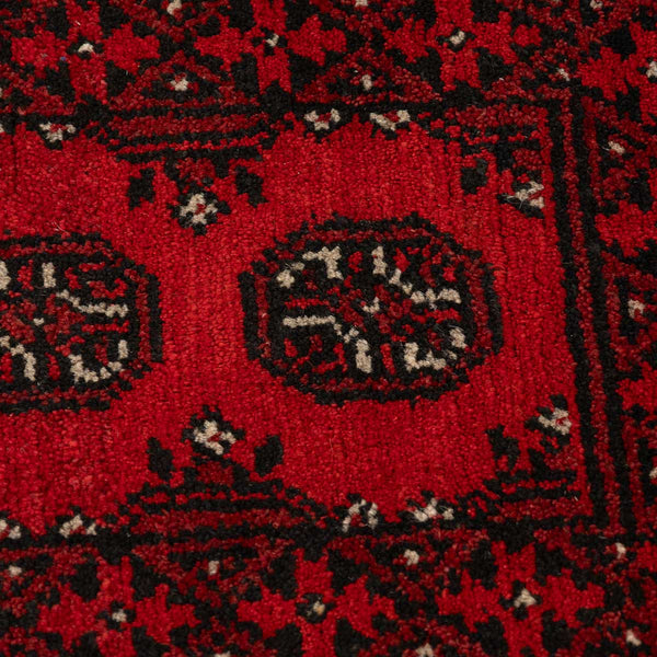 שטיח  אפגני בוכרה 1361/181 אדום 150*50