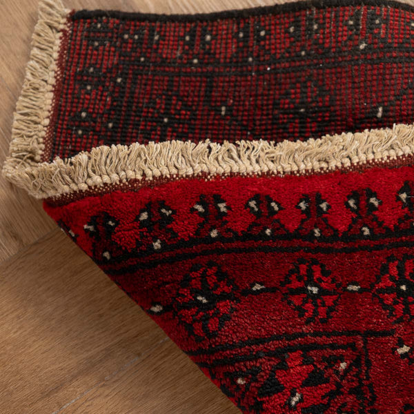 שטיח  אפגני בוכרה 1361/181 אדום 150*50