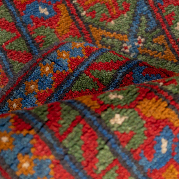 שטיח אפגני בוכרה 00 כחול 201*153 | Bokhara Rug