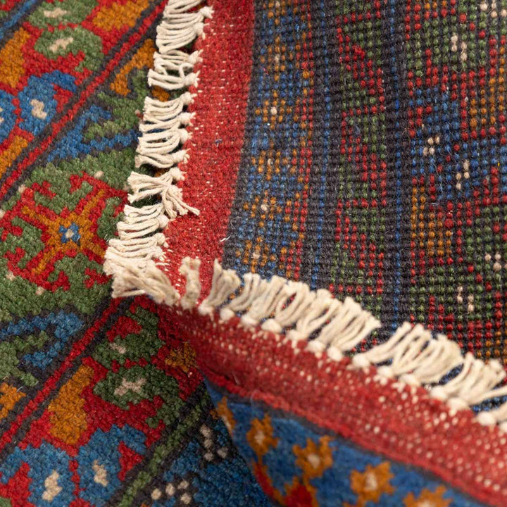 שטיח אפגני בוכרה 00 כחול 201*153 | Bokhara Rug