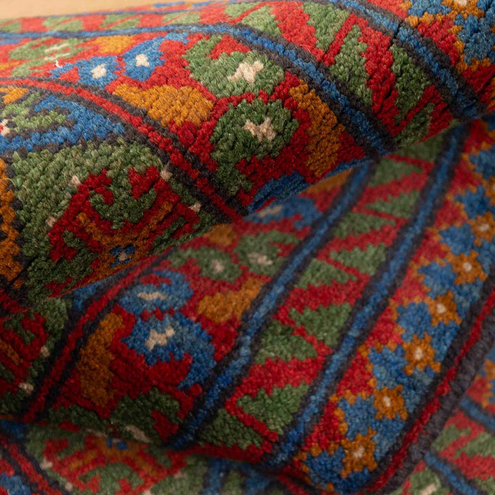 שטיח אפגני בוכרה 00 כחול 201*153 | Bokhara Rug