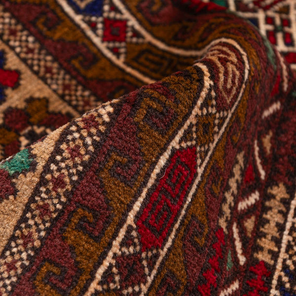 שטיח בלוץ' פרסי אדום 204*110 | Baluch