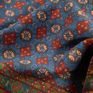 שטיח אפגני בוכרה 00 כחול 198*154 | Bokhara Rug
