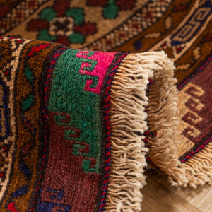 שטיח בלוץ' פרסי אדום 204*110 | Baluch
