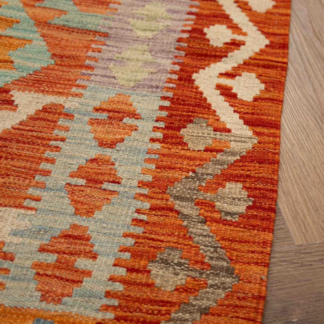 שטיח קילים אפגני 00 צבעוני 392*84