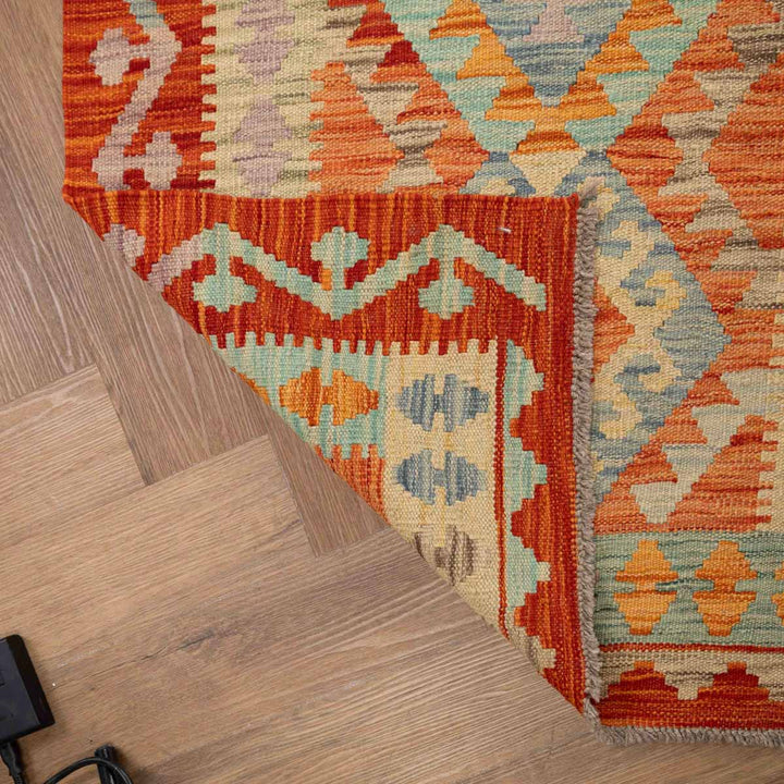 שטיח קילים אפגני 00 צבעוני 392*84