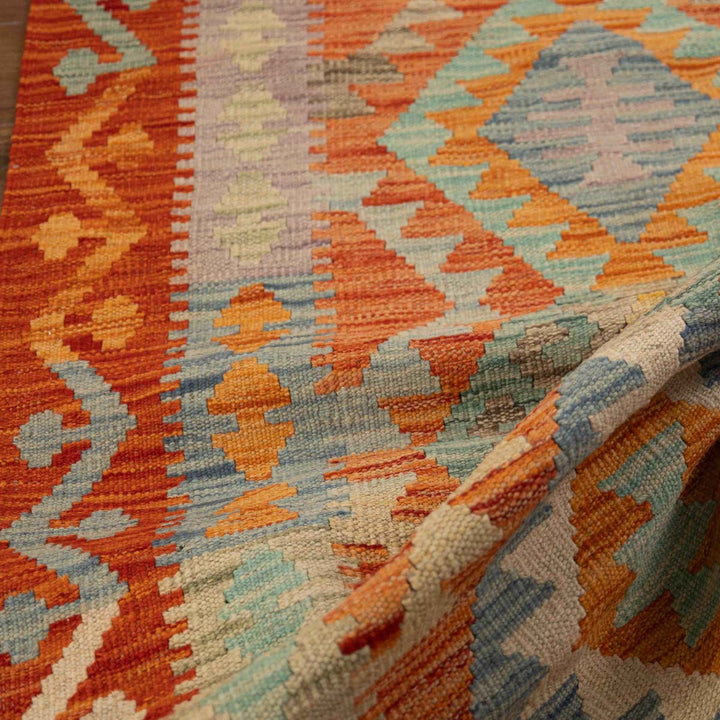 שטיח קילים אפגני 00 צבעוני 392*84