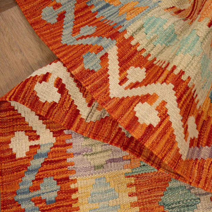 שטיח קילים אפגני 00 צבעוני 392*84