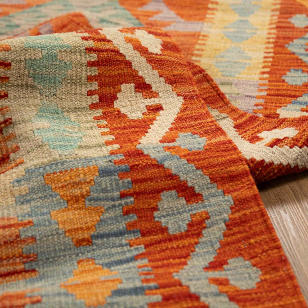 שטיח קילים אפגני 00 צבעוני 392*84