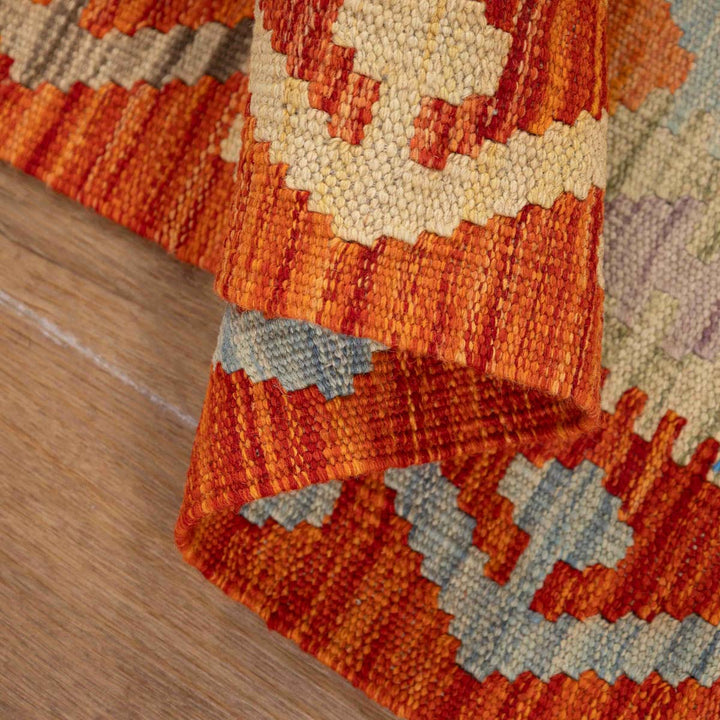 שטיח קילים אפגני 00 צבעוני 392*84