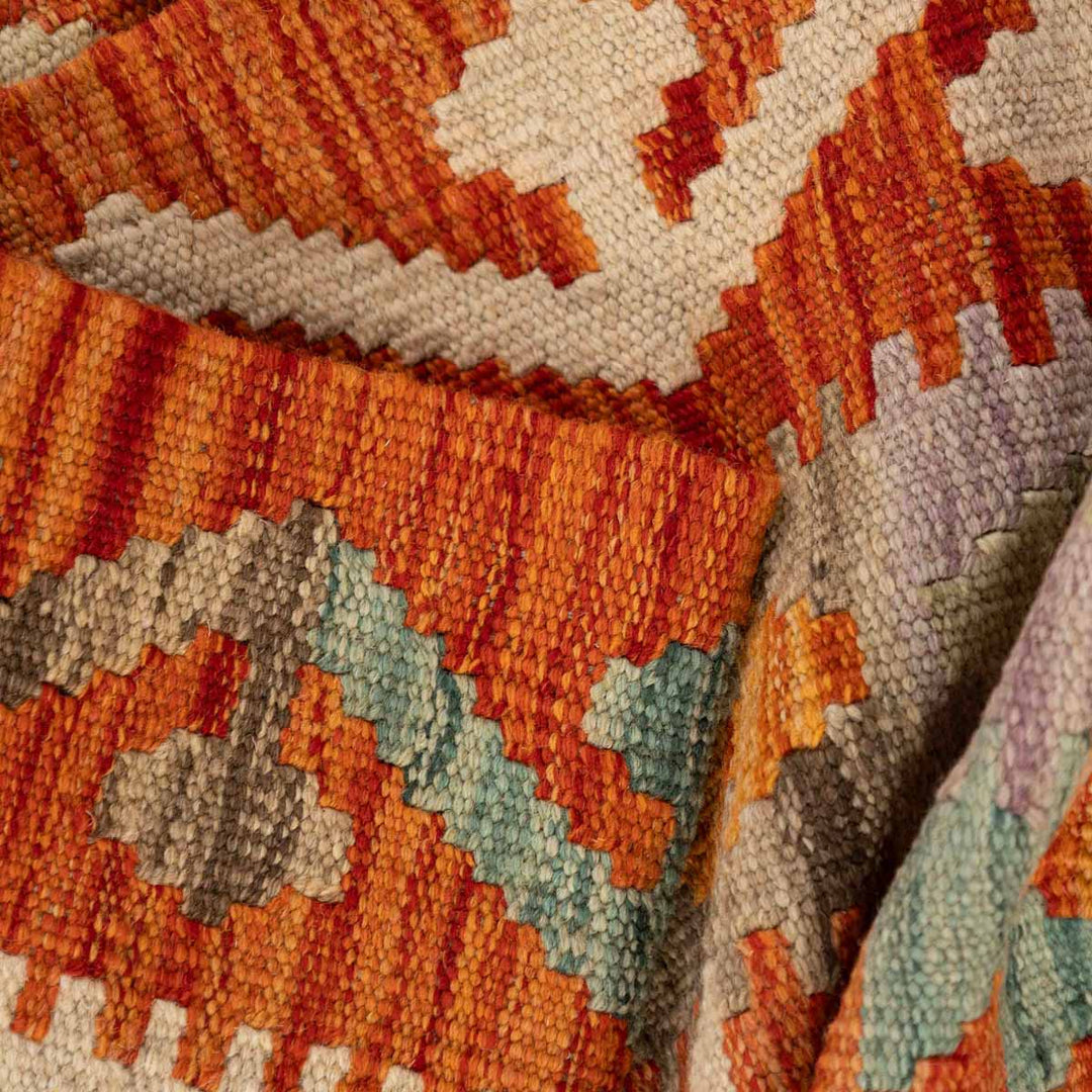 שטיח קילים אפגני 00 צבעוני 392*84