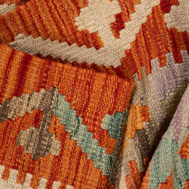 שטיח קילים אפגני 00 צבעוני 392*84