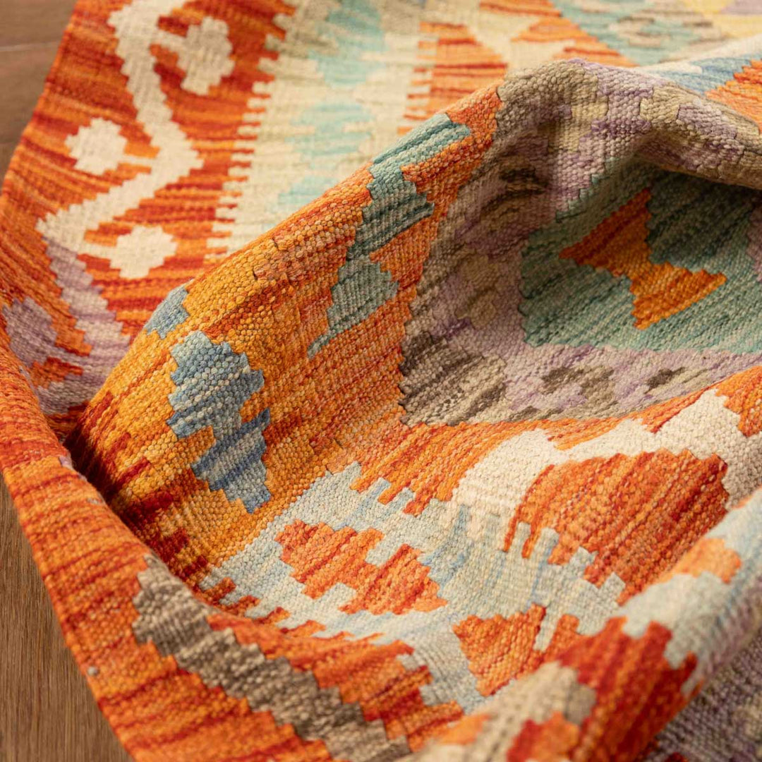 שטיח קילים אפגני 00 צבעוני 392*84