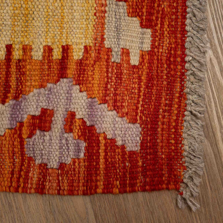 שטיח קילים אפגני 00 צבעוני 392*84