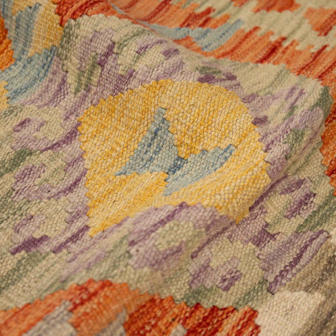 שטיח קילים אפגני 00 צבעוני 392*84