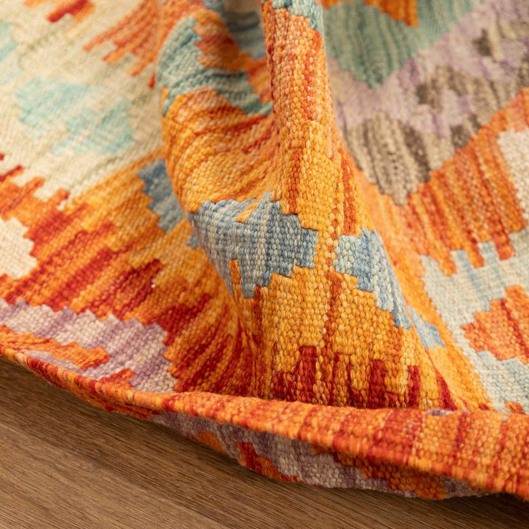 שטיח קילים אפגני 00 צבעוני 392*84