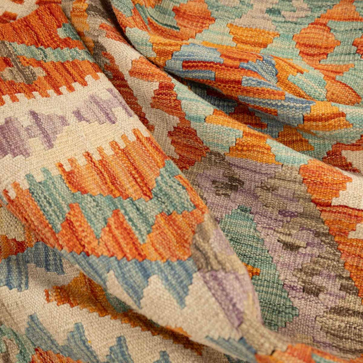 שטיח קילים אפגני 00 צבעוני 392*84