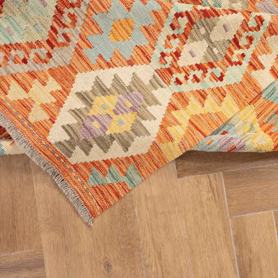 שטיח קילים אפגני 00 צבעוני 245*174