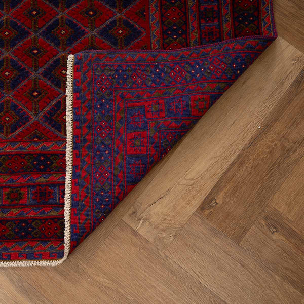 שטיח אוזבקי 00 אדום 202*158 | Uzbek