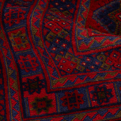 שטיח אוזבקי 00 אדום 202*158 | Uzbek