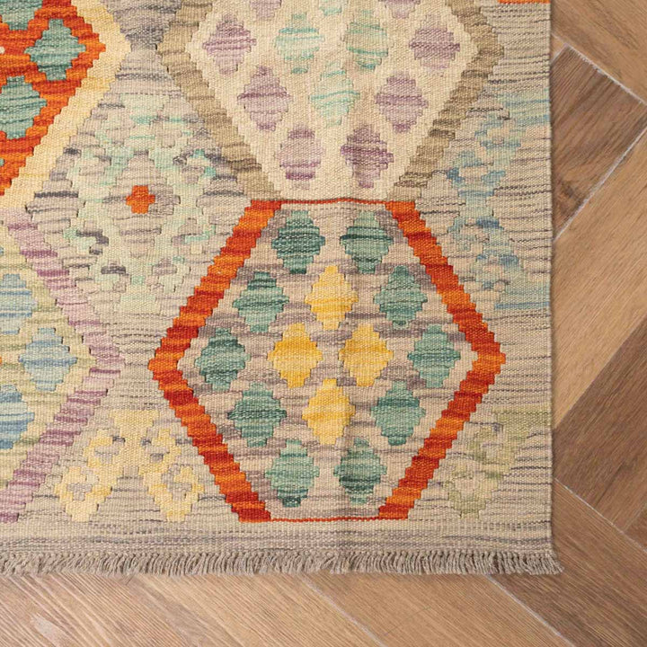 שטיח קילים אפגני 00 צבעוני 242*177