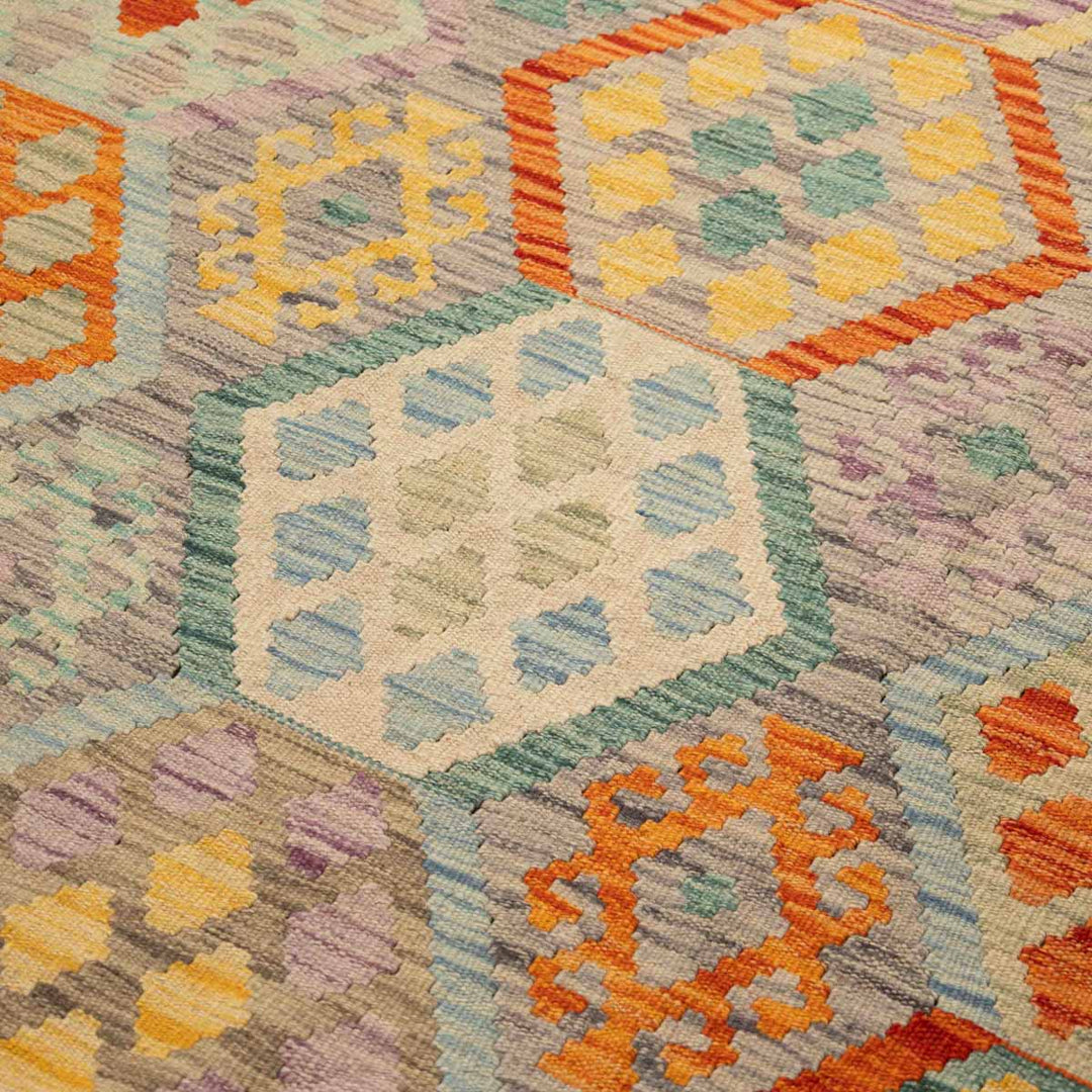 שטיח קילים אפגני 00 צבעוני 242*177