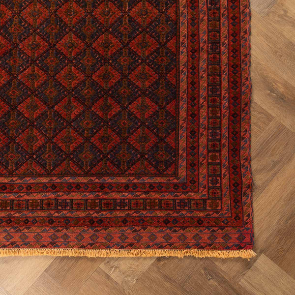 שטיח אוזבקי 00 אדום 190*165 | Uzbek