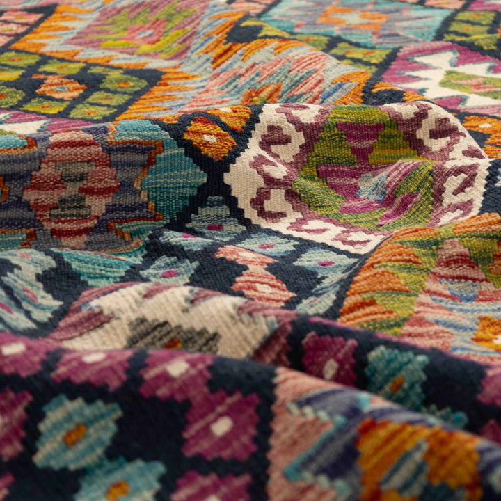 שטיח קילים אפגני 00 צבעוני 252*177