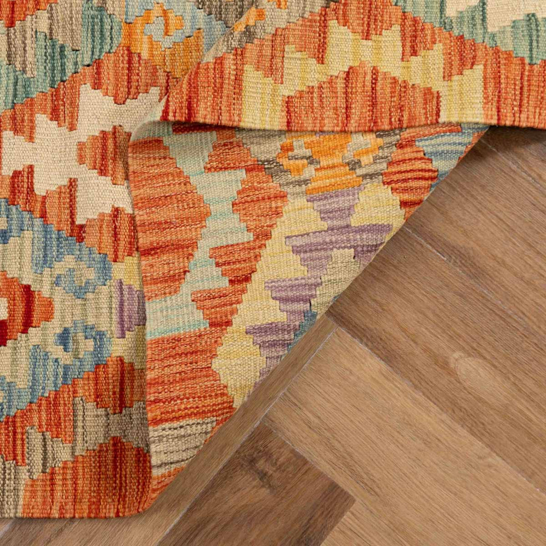 שטיח קילים אפגני 00 צבעוני 242*174