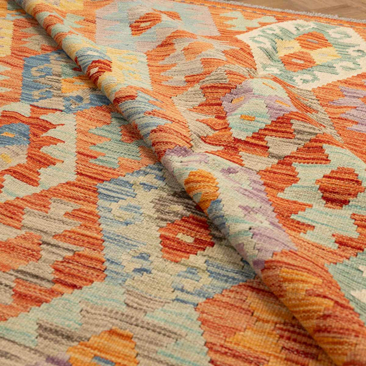 שטיח קילים אפגני 00 צבעוני 242*174