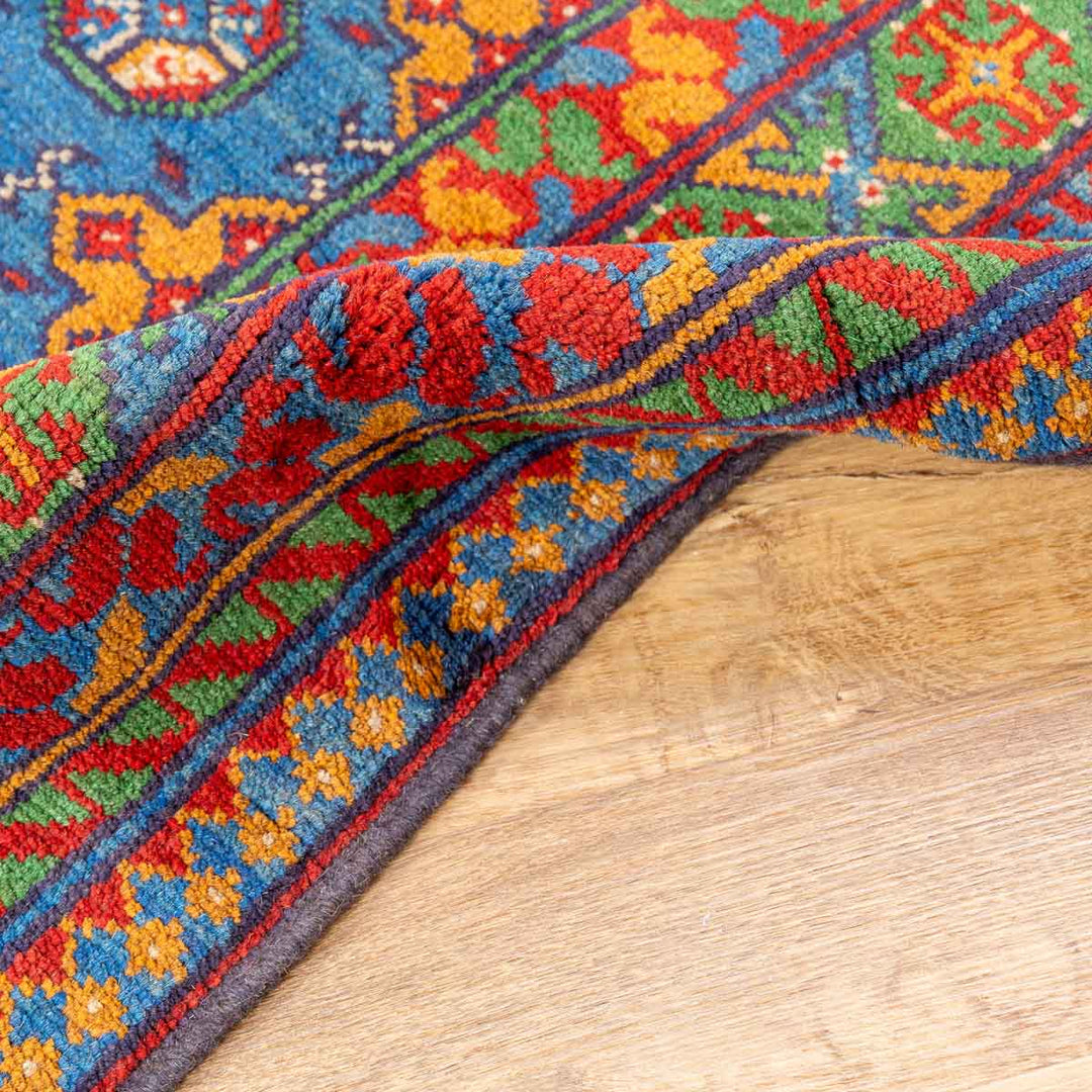 שטיח  אפגני בוכרה 00 כחול 198*152  | Bokhara Rug