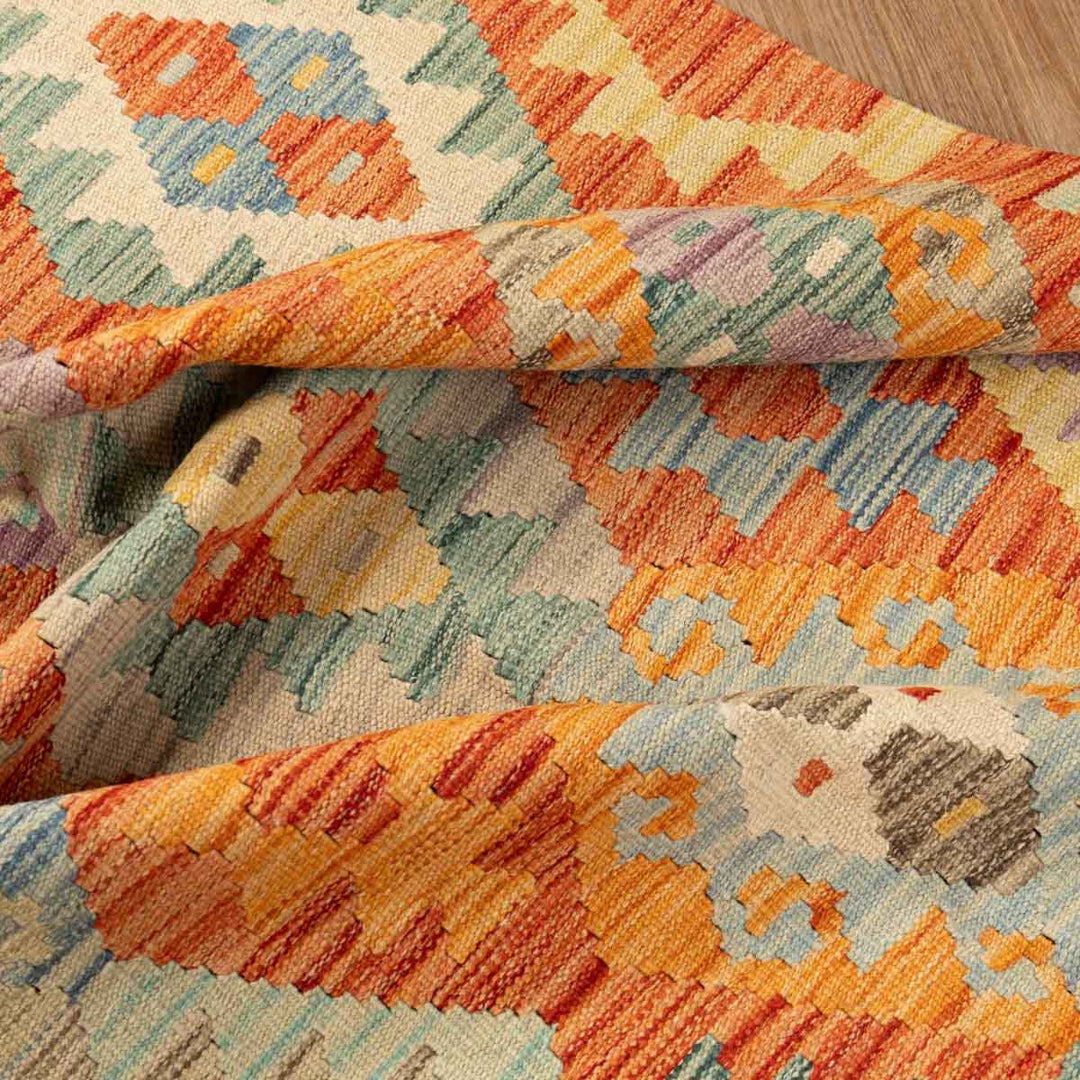 שטיח קילים אפגני 00 צבעוני 242*174