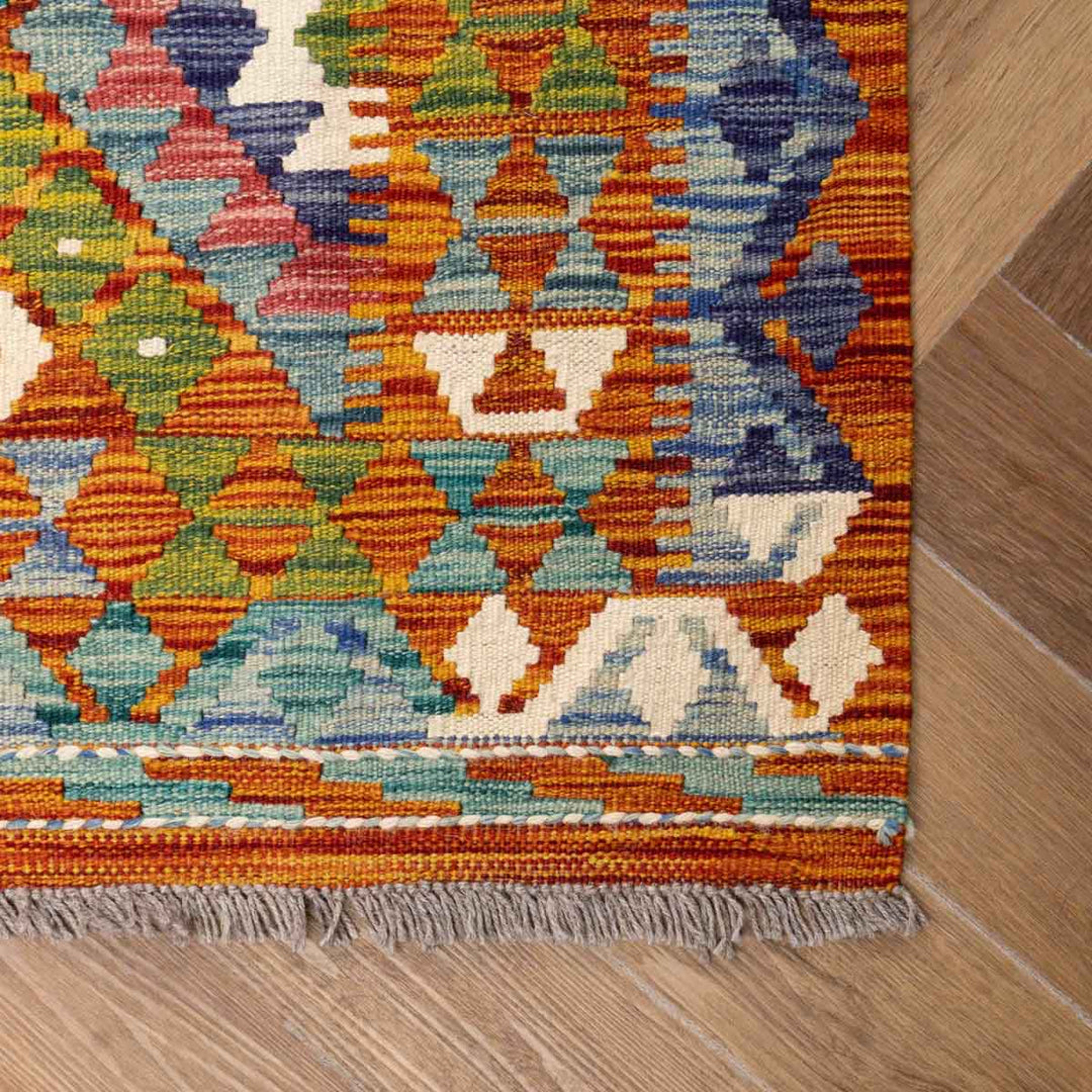 שטיח קילים אפגני 00 צבעוני 247*178