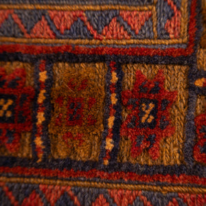 שטיח אוזבקי 00 אדום 190*155 | Uzbek